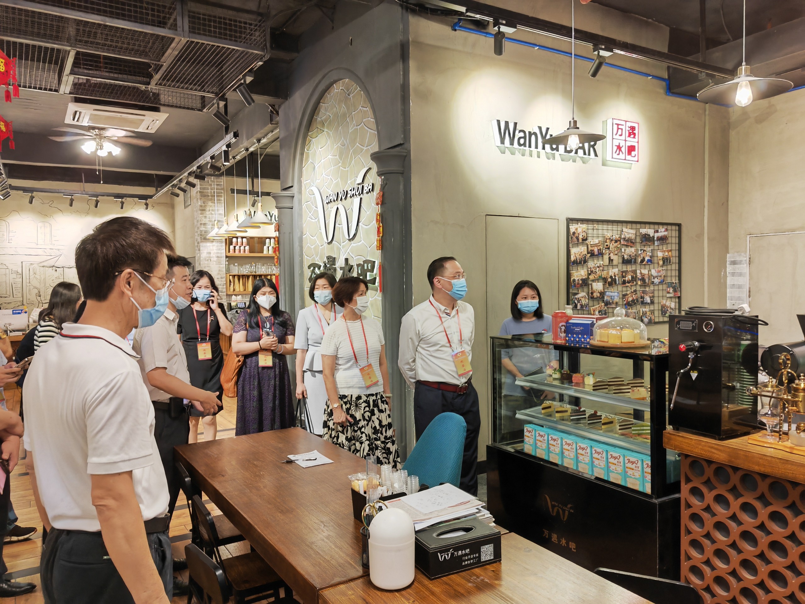 白云區(qū)政協(xié)袁東華主席一行到松洲街道調研“食材之都”轉型升級工作