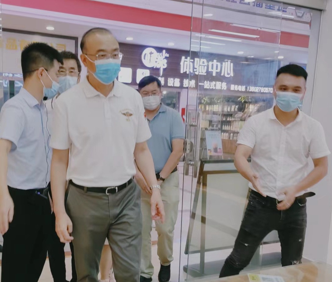 廣州白云區(qū)潘志軍區(qū)長一行到金達調(diào)研“食材之都”轉(zhuǎn)型升級工作